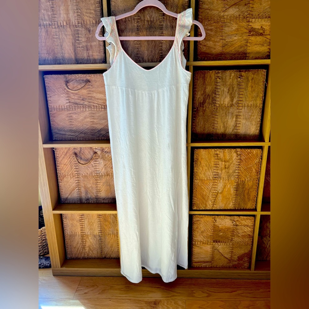 80s 100% Cotton Nightgown from Paris